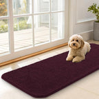 OLANLY Dog Door Mat for Muddy Paws 47x17, Absorbs Moisture and Dirt, Absorbent by OLANLY