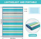 Outdoor Patio Plastic Rug Waterproof - Image 2