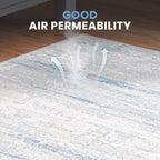 Washable Rugs 2x3 Area Rugs for Living Room- Modern Abstract Entryway Rugs for - Image 3