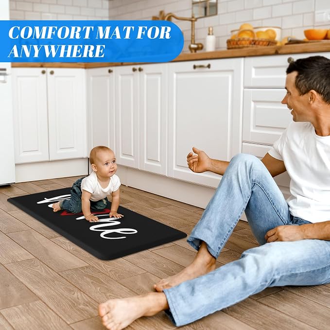 HappyTrends Kitchen Mat Cushioned Anti-Fatigue Rug Non-Slip Kitchen Rugs Stain - Image 6
