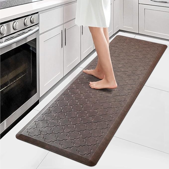 WISELIFE Kitchen Mat Cushioned Anti Fatigue Floor Mat, Thick Non Slip by WiseLife