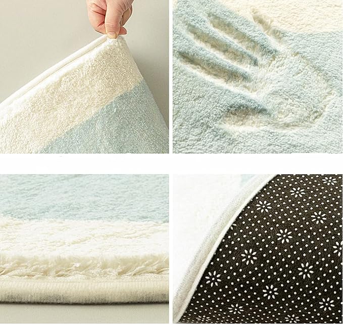 Poowe Round Kids Playroom Rug - Image 7
