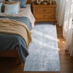 2x6 Ft Washable Runner Rug, Non-Slip Low Pile Hallway Kitchen Area Rug - Image 3