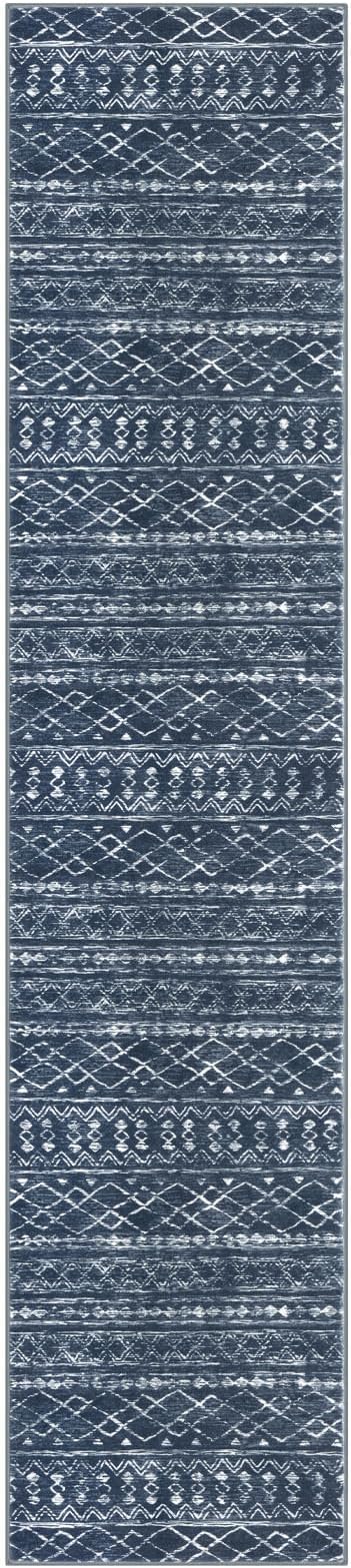 KUTA Boho Runners for Hallways 2.6x12 ft Moroccan Washable Runner Rug Non-Slip - Image 8