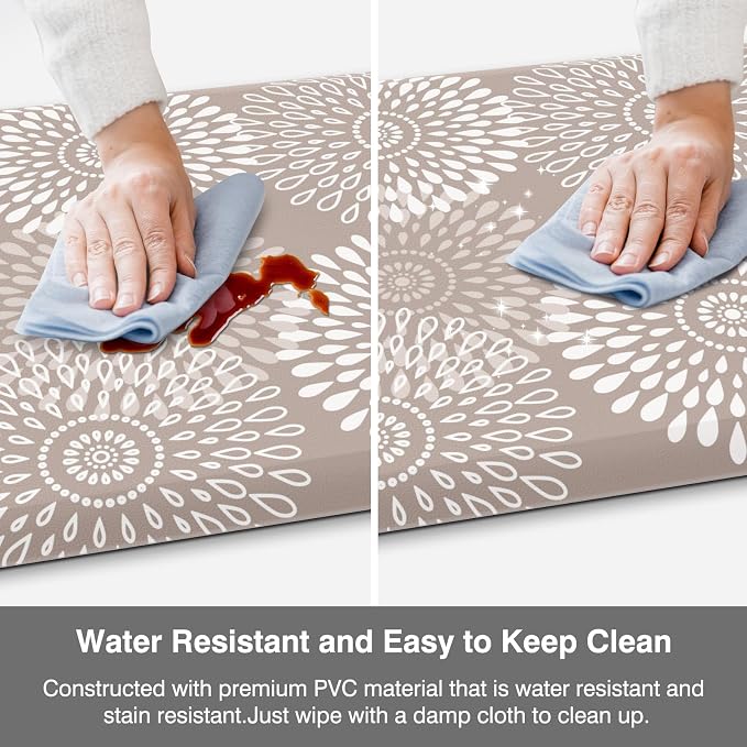 LuxStep Kitchen Mats for Floor, 0.47 inch Thicker Cushioned Rug Anti-Fatigue - Image 6