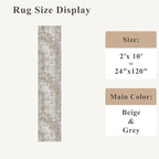 Long Runner Rug for Hallway 2x10 Ft - Image 2