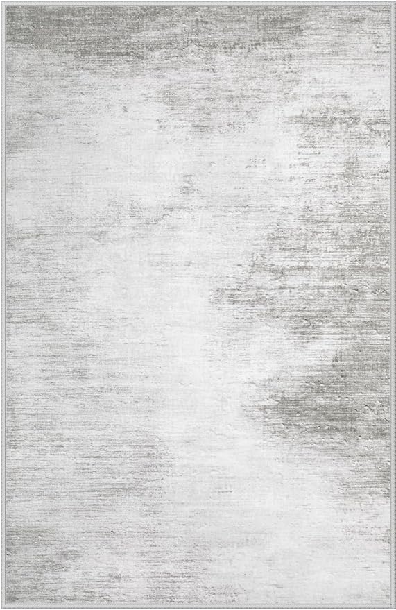 Area Rugs 8x10 Living Room: Washable Rug Modern Abstract Large Rugs Soft Non - Image 8