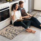 KIMODE Kitchen Anti Fatigue Mats, Farmhouse Kitchen Rugs Sets of 2, Memory Foam - Image 7