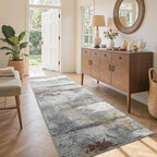 2x6 Ft Washable Runner Rug, Non-Slip Low Pile Hallway Kitchen Area Rug by Cuzwlovita