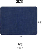 BARoyal Office Chair Mat for Hardwood Floor Under Desk Computer Rolling Chair - Image 6