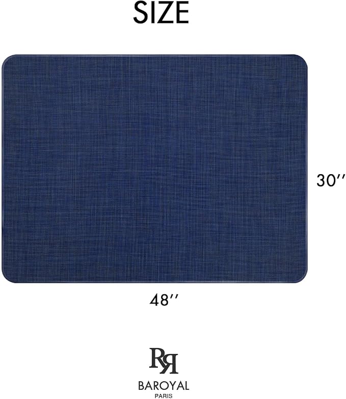 BARoyal Office Chair Mat for Hardwood Floor Under Desk Computer Rolling Chair - Image 6