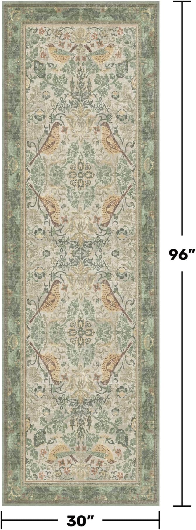 Hazo Haus 2'6"x8' Long Hallway Runner Rug - Image 2