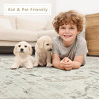 Srugn Washable Rugs 8x10 Area Rugs - Image 8