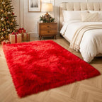 EasyJoy Ultra Soft Faux Fur Rug Fluffy Sheepskin Rug - Image 3