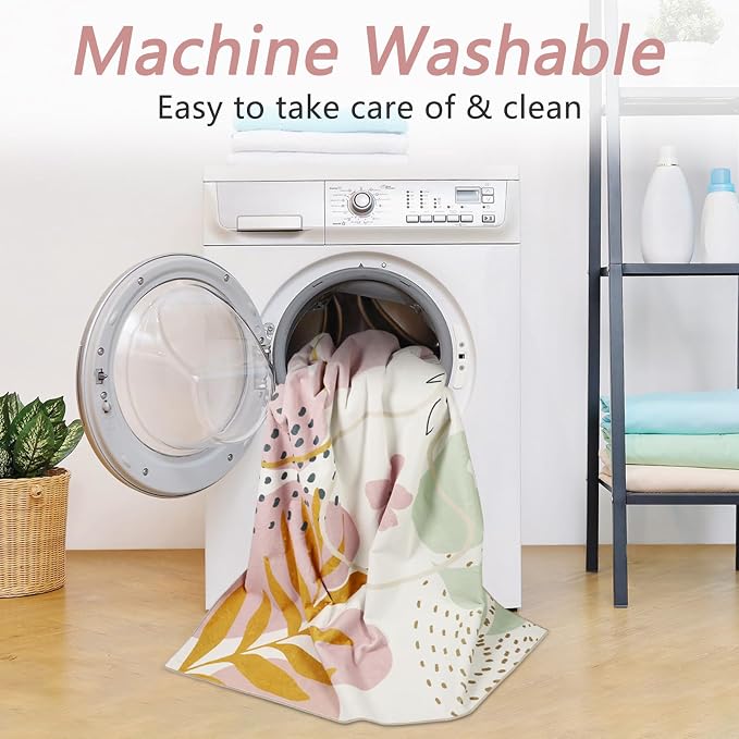 Kids Rug, Kids Carpet Playmat Non-Slip 5x7 Area Rugs Machine Washable Rug - Image 4