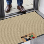 GORILLA GRIP Waterproof Traffic Guard Door Mat, Heavy Duty Entryway Mats by Unknown