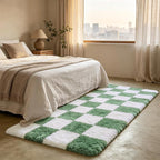 Shag Runner Rug for Bedroom Living Room 2x6 Upgrade Non-Slip Fluffy Soft - Image 3