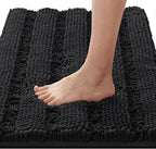 H.VERSAILTEX Bath Rugs for Bathroom Non Slip Bath Mats Extra Thick Chenille by HVERSAILTEX