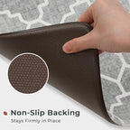 FRESHMINT Kitchen Mat Set of 2, Anti-Fatigue Cushioned Kitchen Mats - Image 5