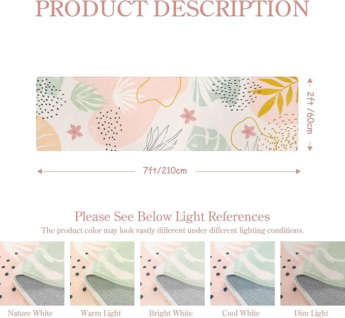 Lahome Pink Runner Rug - Image 2