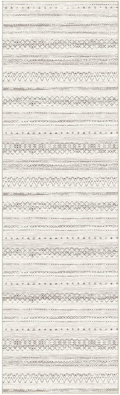 cotiled Hallway 2.6x8 Runner Rugs: Washable Boho Rugs - Image 9