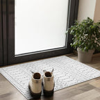 Lahome Moroccan Entryway Washable Rugs 2x3 Non-Slip Thin Kitchen Rug Throw - Image 3