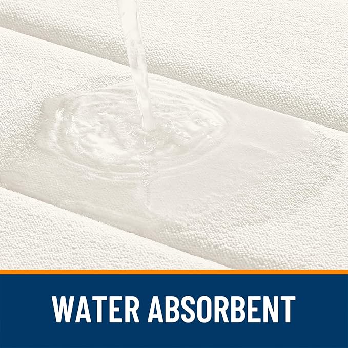 OLANLY Memory Foam Bath Mat 44x24, Super Soft Absorbent Bathroom Rugs, Quick Dry - Image 4