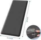 Mattitude Kitchen Mat Cushioned Anti-Fatigue Floor Mat Water Resistant Non-Slip - Image 2