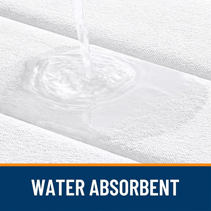 OLANLY Memory Foam Bath Mat 32x20, Super Soft Absorbent Bathroom Rugs, Quick Dry - Image 4