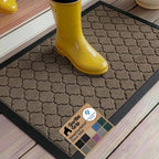 GORILLA GRIP 100% Waterproof All-Season WeatherMAX Doormat 35x23, US Designed by Unknown
