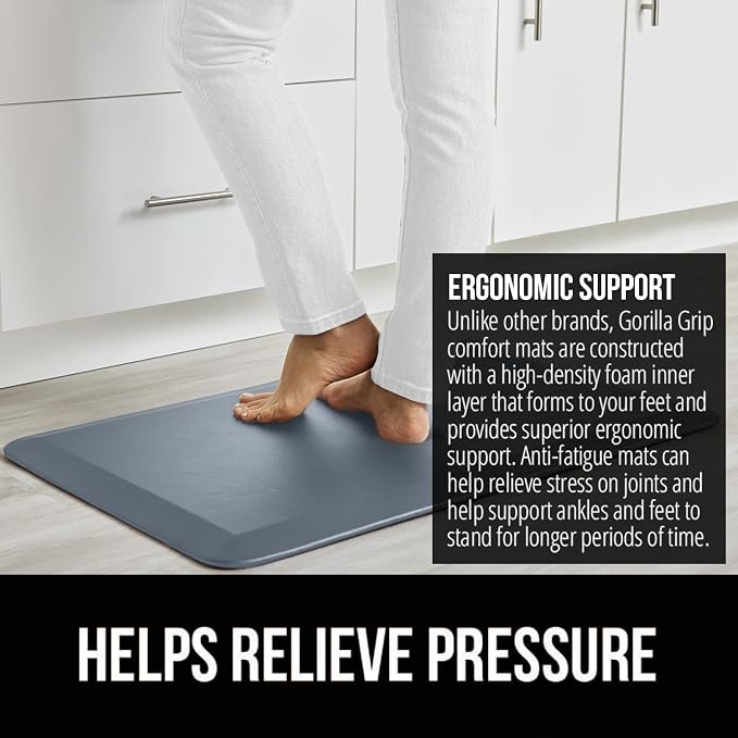 GORILLA GRIP Comfortable Cushioned Kitchen Mats - Image 3