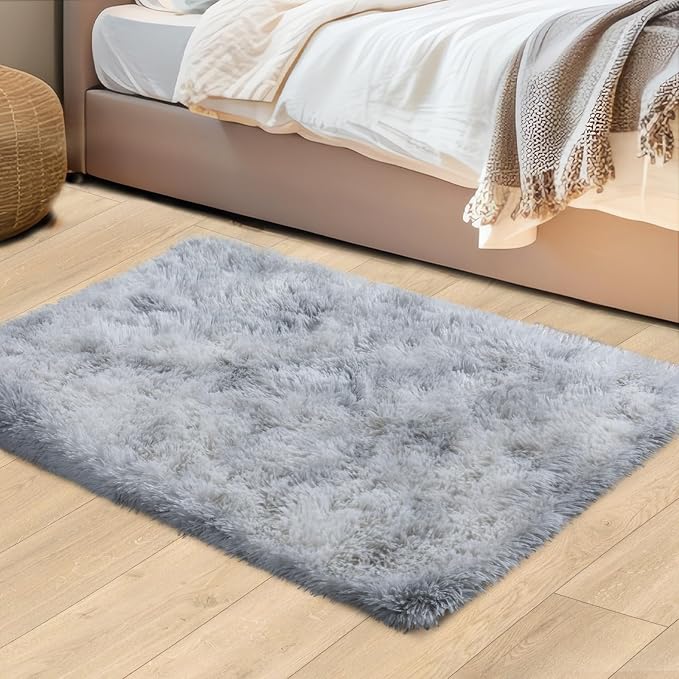 Mugorn 2x3 Rugs for Bedroom, Fluffy Area Rugs for Living Room, Soft Shag Kids - Image 6