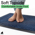 GORILLA GRIP 100% Waterproof All-Season WeatherMAX Doormat 35x23, US Designed - Image 8