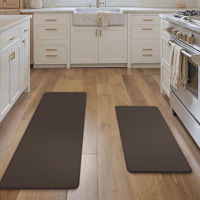 GENIMO Kitchen Mats for Floor 2PCs, Washable Anti Fatigue Mat for Cushioned - Image 6