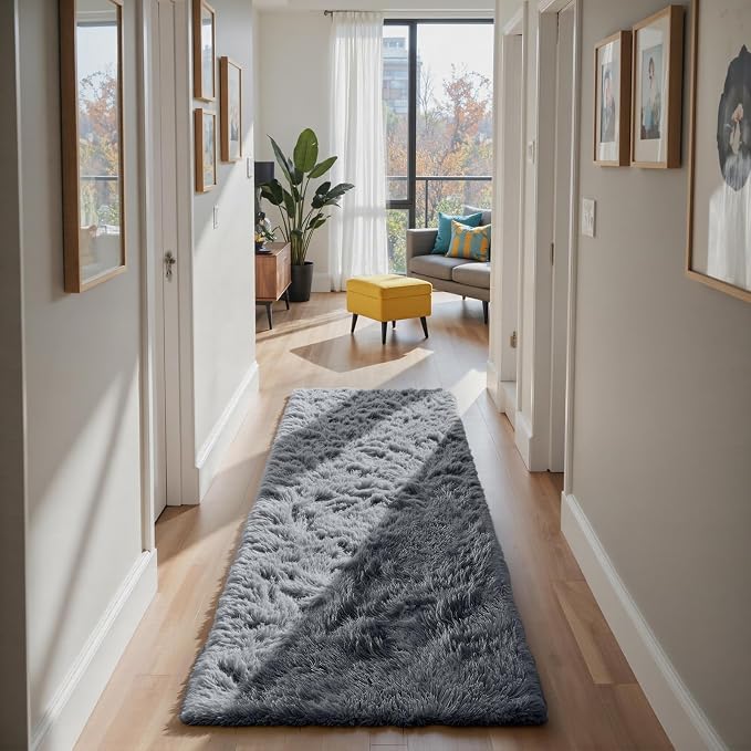 Soft Runner Rugs for Bedroom, Bedside Rug for Living Room Bedroom Room Home - Image 3
