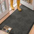 GORILLA GRIP 100% Waterproof All-Season WeatherMAX Doormat, US Designed Natural by GorillaGrip