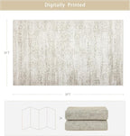 Srugn Washable Rugs 3x5 Area Rugs - Image 2