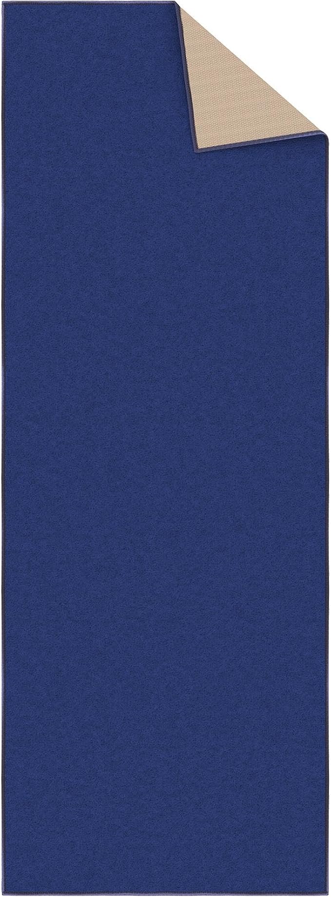 Ottomanson Hallway Runner Rug 1'10" x 6' Non Slip Solid Area Rugs Easy to Clean - Image 7