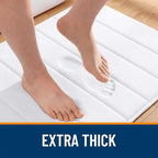 OLANLY Memory Foam Long Bathroom Rugs Runner 44x20, Super Soft Absorbent Bath - Image 6