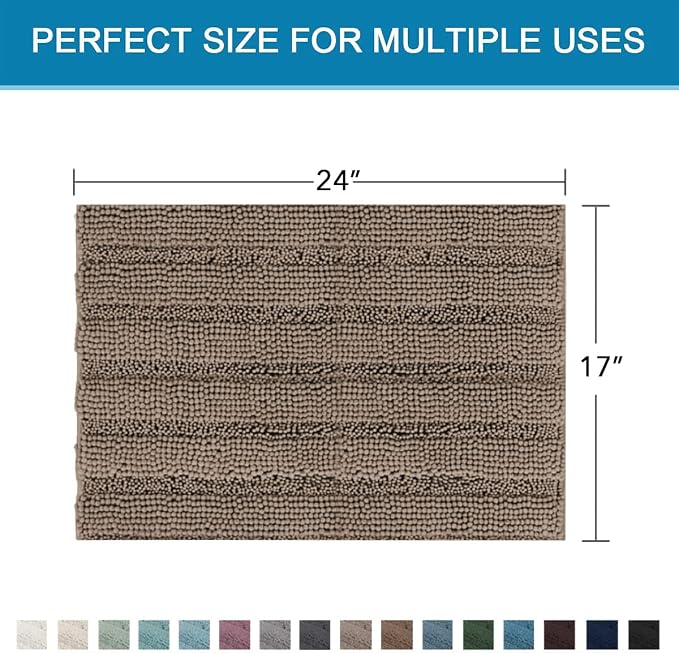 H.VERSAILTEX Bathroom Rugs Bath Rugs - Image 2
