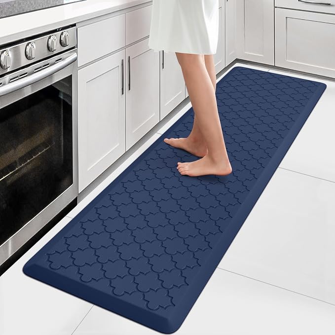 WISELIFE Kitchen Mat Cushioned Anti Fatigue Floor Mat, Thick Non Slip Water by WiseLife