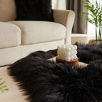 EasyJoy Ultra Soft Fluffy Shaggy Area Rug Faux Fur Rug Chair Cover Seat Pad - Image 6