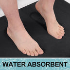 Smiry Memory Foam Bath Mat 30x20, Extra Soft and Absorbent Bathroom Mats - Image 5
