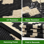 RURALITY Outdoor Rugs 8x10 Feet - Image 4