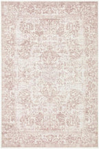 Rugxara 5x7 Washable Area Rug for Living Room & Bedroom, Large Light Pink Rugs - Image 9