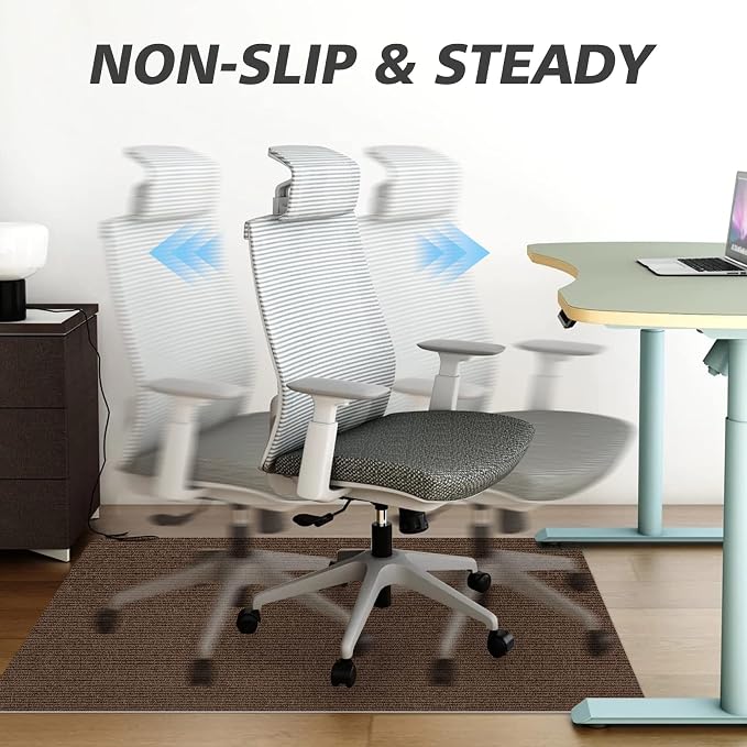 Sycoodeal Office Chair Mat for Hardwood Floor, Office Computer Gaming Chair Mat - Image 5