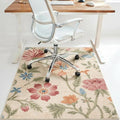 48"x60" Office Chair Mat for Hardwood Tile Floor, Under Desk Carpet Protector by BESBLEE