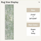 Soalmost Runner Rug 2x12 Washable Non-Slip Hallway Runner Rugs - Image 5
