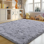 Mugorn 4x6 Rugs for Living Room, Large Fluffy Area Rugs for Bedroom, Soft by MUGORN
