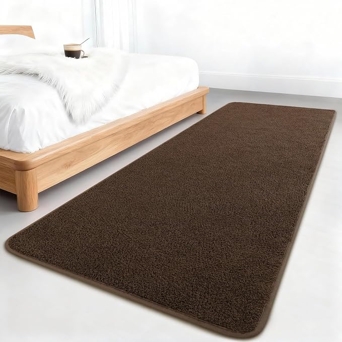 2x6 Feet Runner Rugs for Hallway, Low Pile Non Slip Memory Foam Rugs, Washable - Image 3